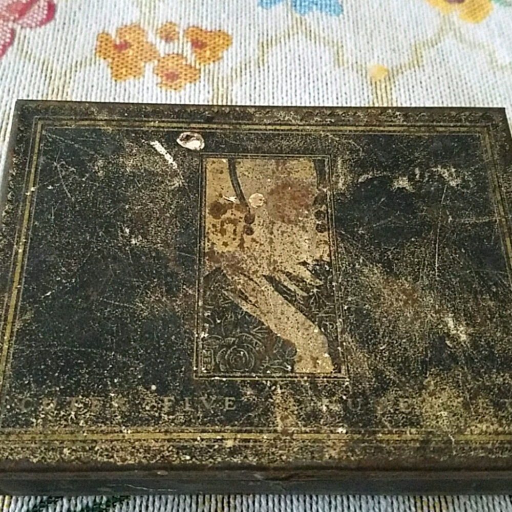 Vintage metal box